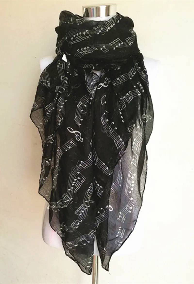 10pcs/lot New Fashion Women Music Note Print Long Scarf Elegant Scarves Neck Wrap Stole Neckerchief High Quality lady scarves
10pcs/lot New Fashion Women Music Note Print Long Scarf Elegant Scarves Neck Wrap Stole Neckerchief High Quality lady scarves
