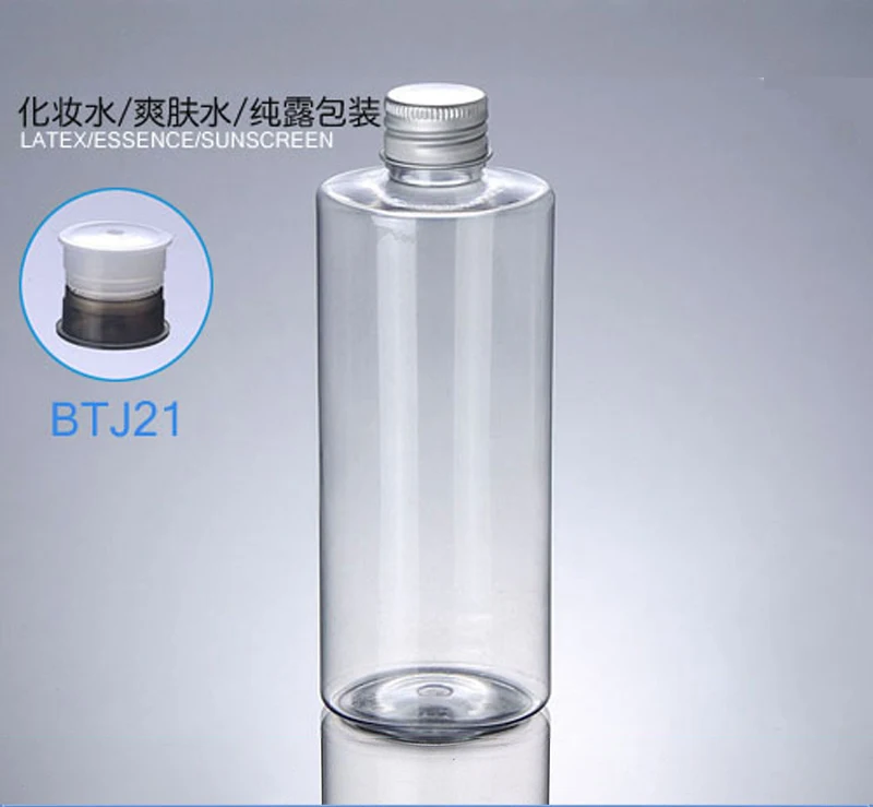 300PCS-200ML Aluminum Screw Cap Bottle,Transparent Plastic Cosmetic Container,Empty Serum Sub-bottling,Makeup Water Oil Bottle
300PCS-200ML Aluminum Screw Cap Bottle,Transparent Plastic Cosmetic Container,Empty Serum Sub-bottling,Makeup Water Oil Bottle