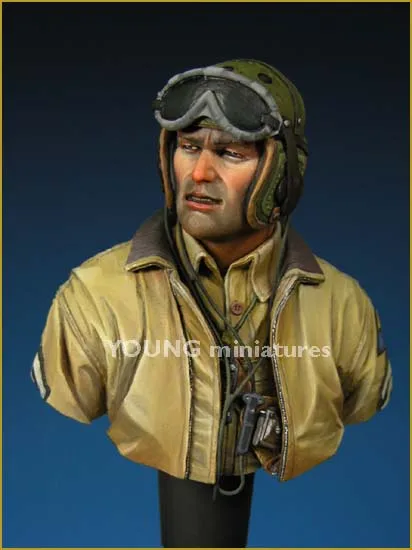 1/10 U.S. TANK CREW Europe WWII Resin Figure Bust GK Military theme of World War II Uncoated No colour
1/10 U.S. TANK CREW Europe WWII Resin Figure Bust GK Military theme of World War II Uncoated No colour