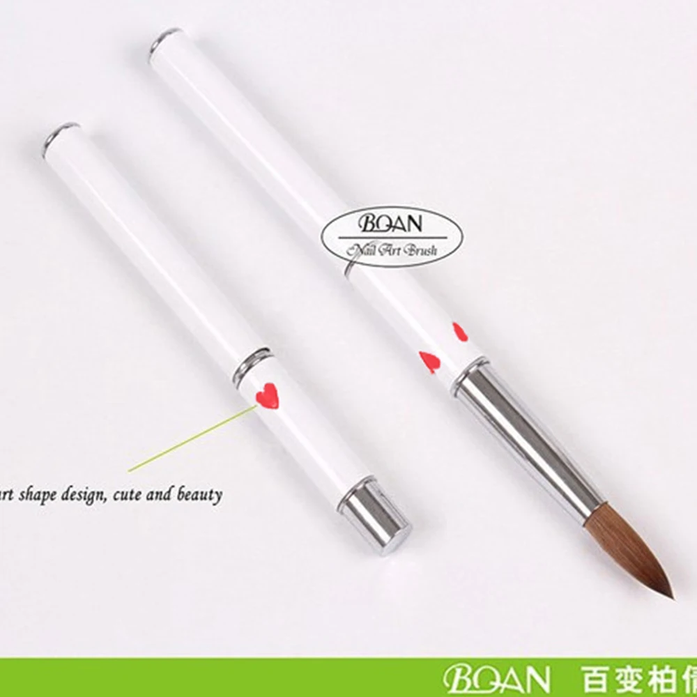 1 Piece White Metal Handle Pure Kolinsky Nail Brushes China Asian Nail Supply 14#
1 Piece White Metal Handle Pure Kolinsky Nail Brushes China Asian Nail Supply 14#