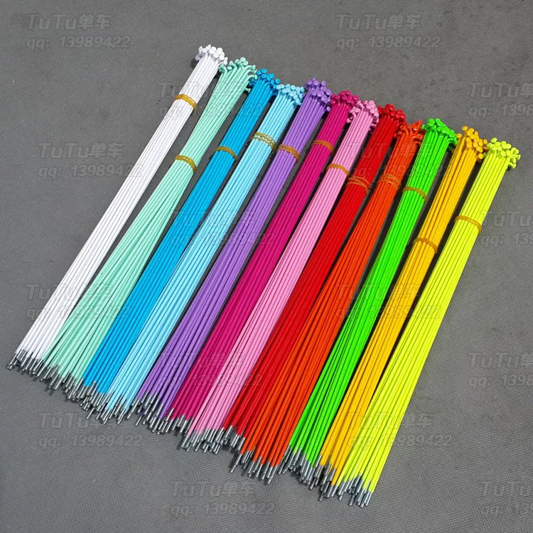 Increase price Increase freight, increase the price Bicycle color spokes 186-195 mm
Increase price Increase freight, increase the price Bicycle color spokes 186-195 mm