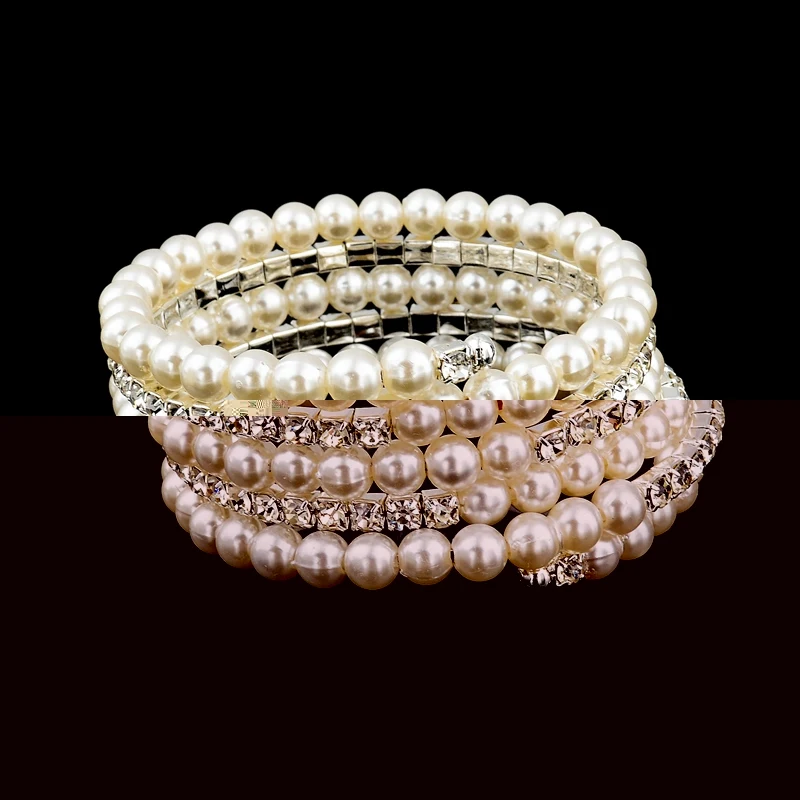LongWay Fahsion Crystal Imitation Pearl Bracelets For Women Multi Layer Wide Bracelets & Bangles Pulseras Jewelry Sbr150357
LongWay Fahsion Crystal Imitation Pearl Bracelets For Women Multi Layer Wide Bracelets & Bangles Pulseras Jewelry Sbr150357