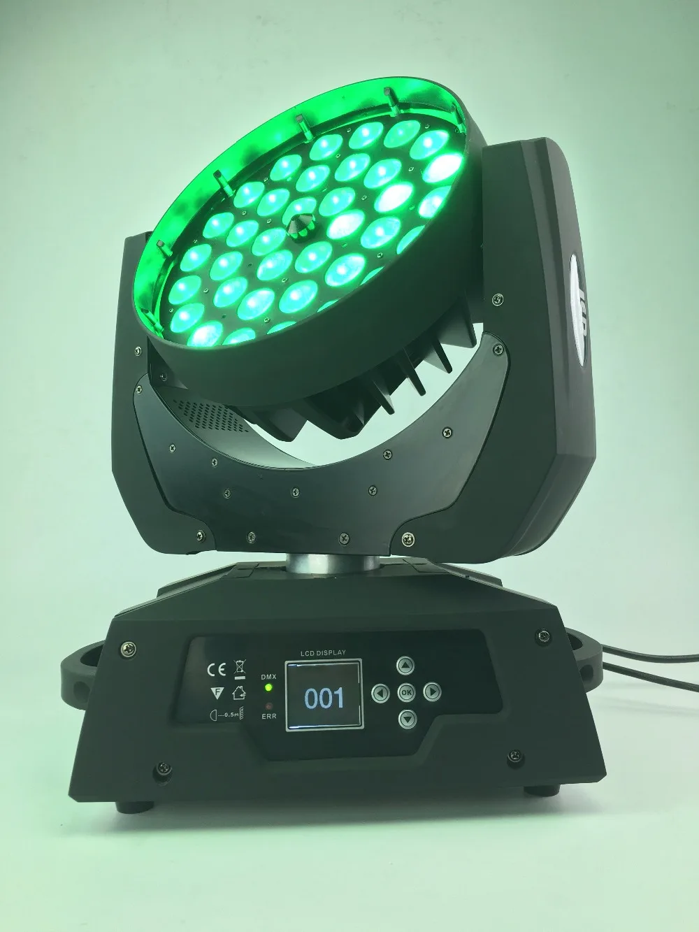 Led zoom moving head 36x18 6 в 1 rgbwa uv led dmx movinghead bar stage disco светильник | Лампы и освещение