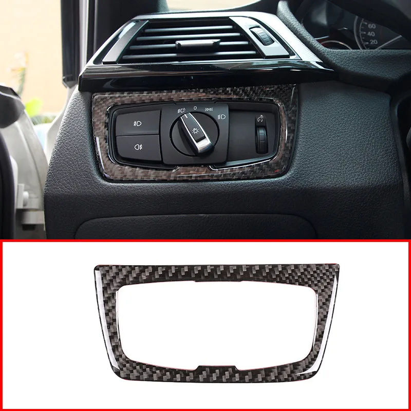 Real Carbon Fiber Car Headlight Switch Frame For BMW F30 F34 F35 3 4 Series GT 2013-2018 Accessories
Real Carbon Fiber Car Headlight Switch Frame For BMW F30 F34 F35 3 4 Series GT 2013-2018 Accessories