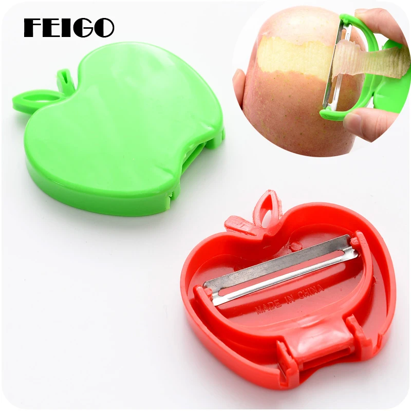 FEIGO 2PC Apple Shape Multifunction Potato Peeler Vegetable Cut Fruit Melon Planer Grater Slicer Cutter Kitchen Accessories F239
FEIGO 2PC Apple Shape Multifunction Potato Peeler Vegetable Cut Fruit Melon Planer Grater Slicer Cutter Kitchen Accessories F239
