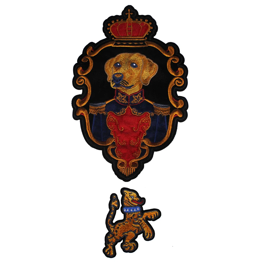 10set Military Uniform Crown Dog Embroidered Fabric Patches Badge Applique for Clothing Jacket Decorated Craft Sewing TH742
10set Military Uniform Crown Dog Embroidered Fabric Patches Badge Applique for Clothing Jacket Decorated Craft Sewing TH742