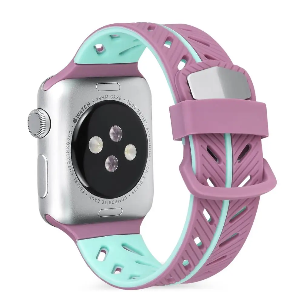 Сменный ремешок для наручных часов Apple Watch серии 3/2/1, силиконовый спортивный ремешок на запястье с ремешком для наручных часов iwatch 38 мм 42 мм
Сменный ремешок для наручных часов Apple Watch серии 3/2/1, силиконовый спортивный ремешок на запястье с ремешком для наручных часов iwatch 38 мм 42 мм