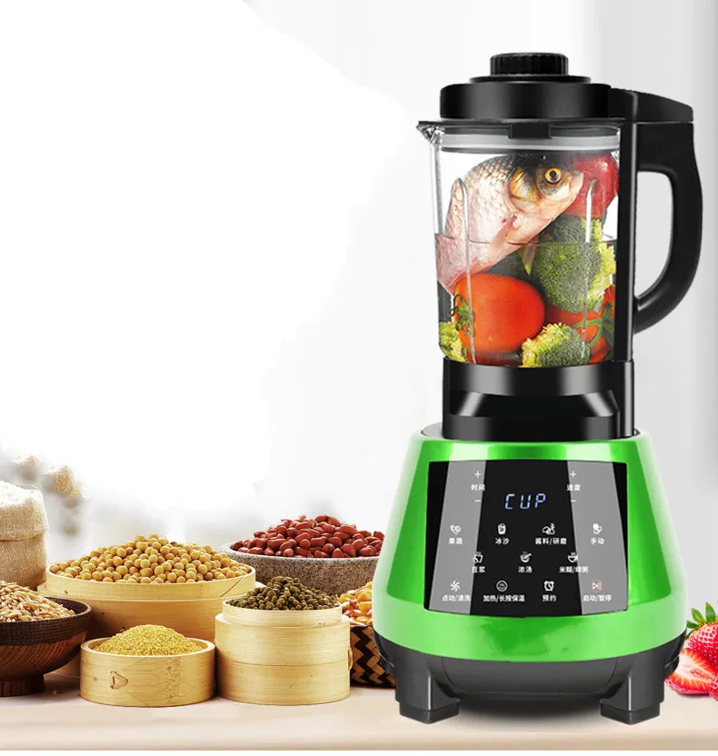 Blenders broken wall machine heating household soybean milk fully automatic mixing feeding the multi - function health NEW
Blenders broken wall machine heating household soybean milk fully automatic mixing feeding the multi - function health NEW
