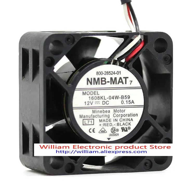 Новый оригинальный NMB 1608KL-04W-B59 L71 DC12V 0.15A 40*20 мм Переключатель вентилятора охлаждения сигнала скорости
Новый оригинальный NMB 1608KL-04W-B59 L71 DC12V 0.15A 40*20 мм Переключатель вентилятора охлаждения сигнала скорости