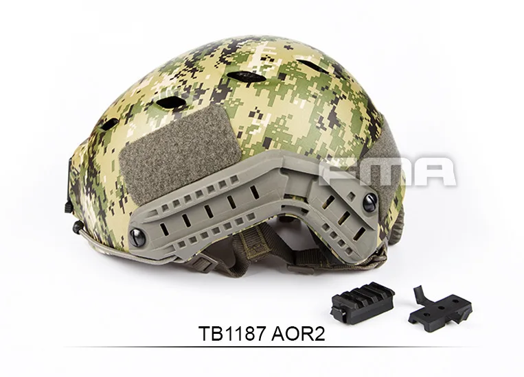 FMA Tactical Adjustable Fast BJ Base Jump Type Helm set Side Rail For Airsoft Paintball TB1187-AOR2
FMA Tactical Adjustable Fast BJ Base Jump Type Helm set Side Rail For Airsoft Paintball TB1187-AOR2