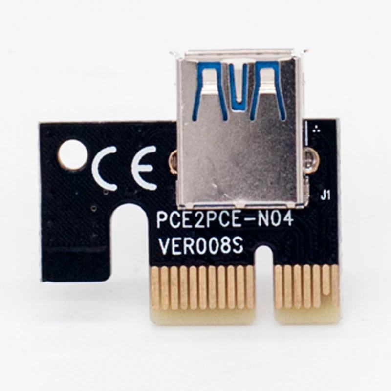 6pcs Newest VER009 USB 3.0 PCI-E Riser VER 009S Express 1X 4x 8x 16x Extender pcie Riser Adapter Card SATA 15pin to 6 pin Power
6pcs Newest VER009 USB 3.0 PCI-E Riser VER 009S Express 1X 4x 8x 16x Extender pcie Riser Adapter Card SATA 15pin to 6 pin Power