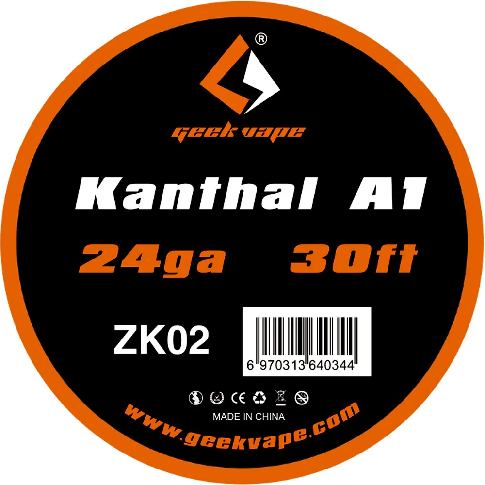 Original GeekVape Wire 15ft 30ft Atomizer DIY kantha KA1 Tape Wire Diameter 22GA/24GA/26GA/28GA Electronic Cigarette Accessory
Original GeekVape Wire 15ft 30ft Atomizer DIY kantha KA1 Tape Wire Diameter 22GA/24GA/26GA/28GA Electronic Cigarette Accessory