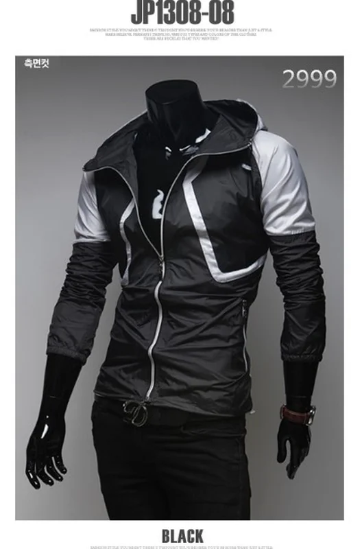 2019 Spring Summer Men's Waterproof Jacket Color-matched Cap Breathable Thin Functional Jacket Comfortable Convenient M-XXL
2019 Spring Summer Men's Waterproof Jacket Color-matched Cap Breathable Thin Functional Jacket Comfortable Convenient M-XXL