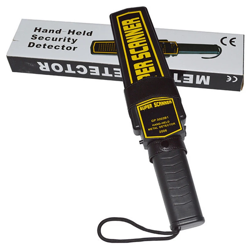 GP-3003B1 High Sensitivity Portable Handheld Metal Detector For Body Security Scanner!
GP-3003B1 High Sensitivity Portable Handheld Metal Detector For Body Security Scanner!