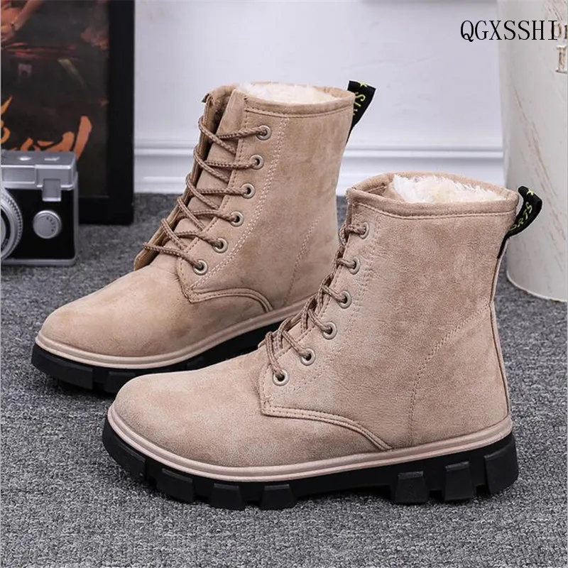 QGXSSHI winter children snow boots Female shoes flat for students thicker velvet short frosted leather Lacing t shoes Girls boot
QGXSSHI winter children snow boots Female shoes flat for students thicker velvet short frosted leather Lacing t shoes Girls boot