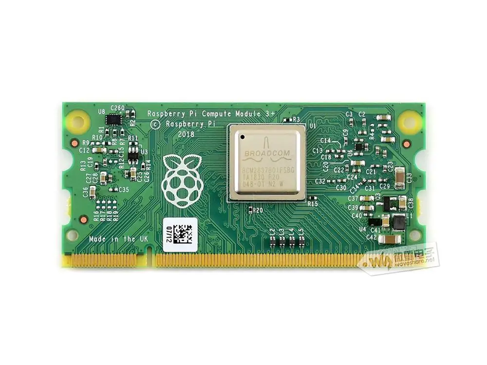Compute Module 3+ 8GB Raspberry Pi 3 Model B+ in a flexible form factor, with 8GB eMMC Flash
Compute Module 3+ 8GB Raspberry Pi 3 Model B+ in a flexible form factor, with 8GB eMMC Flash