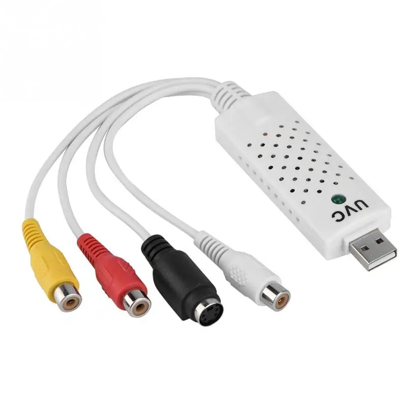 USB 2 0 видео приемник карта тв-тюнер DVD Аудио Захват Конвертор адаптер | Электроника