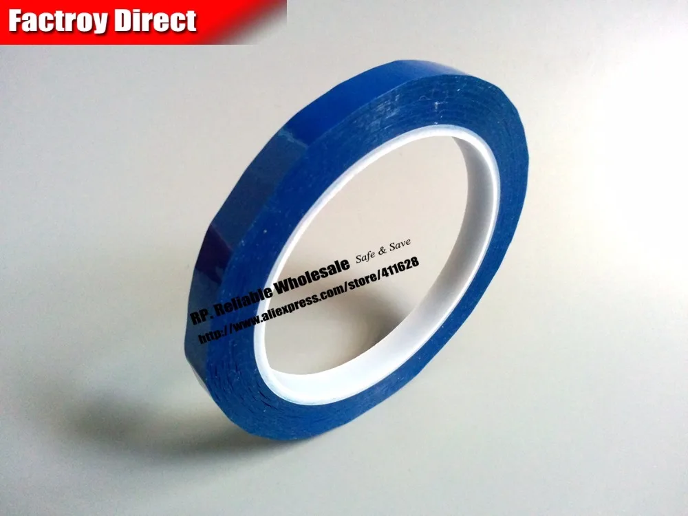 

Size:70mm*66Meter, One Face Adhesive Isolating Mylar Tape for motors, Fasten, Blue