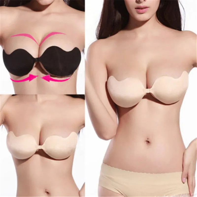 Brand Bralette Strapless Sexy Push Up Bra Front Closure Invisible Silicone Bras For Women Wedding Gather BH Soutien Gorge
Brand Bralette Strapless Sexy Push Up Bra Front Closure Invisible Silicone Bras For Women Wedding Gather BH Soutien Gorge