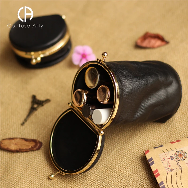 New Round bucket lipstick makeup bag Cosmetic small portable cute insert bags
New Round bucket lipstick makeup bag Cosmetic small portable cute insert bags