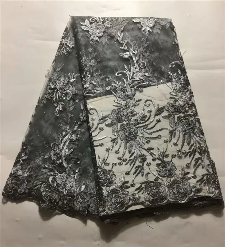 2019 Latest Nigerian Laces Fabrics High Quality African Laces Fabric For Wedding Dress French Tulle Lace With Beads grey purple
2019 Latest Nigerian Laces Fabrics High Quality African Laces Fabric For Wedding Dress French Tulle Lace With Beads grey purple