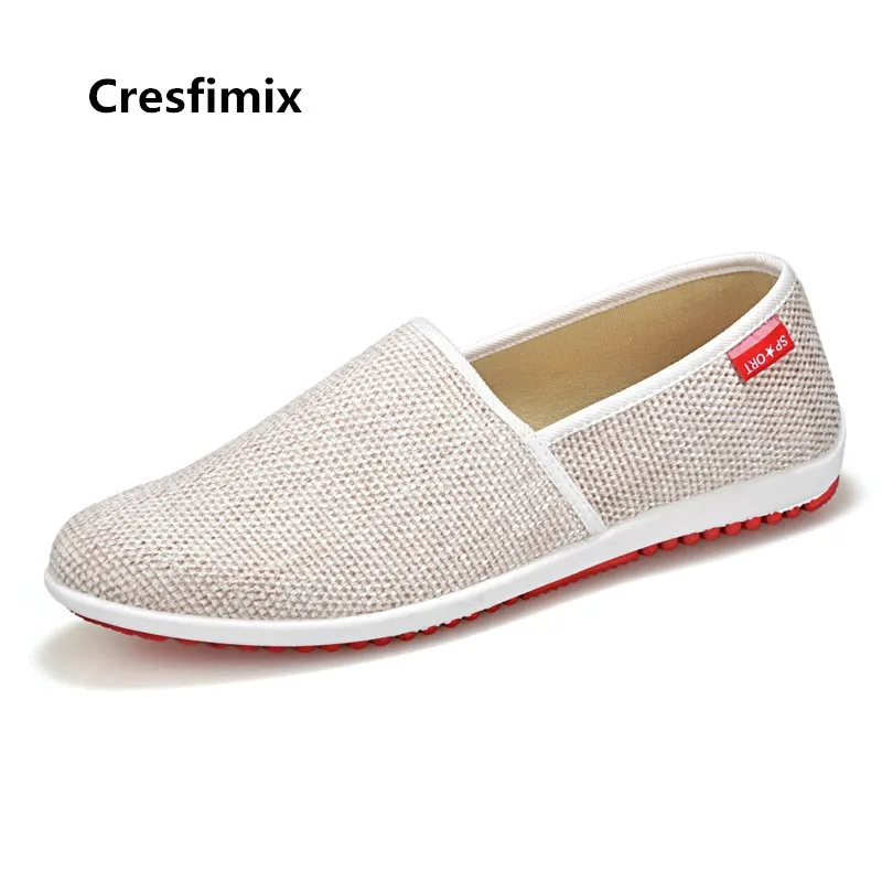 Cresfimix Мужская модная Легкая пеньковая искусственная кожа противоскользящая бежевая мягкая обувь мужская обувь B5003
Cresfimix Мужская модная Легкая пеньковая искусственная кожа противоскользящая бежевая мягкая обувь мужская обувь B5003