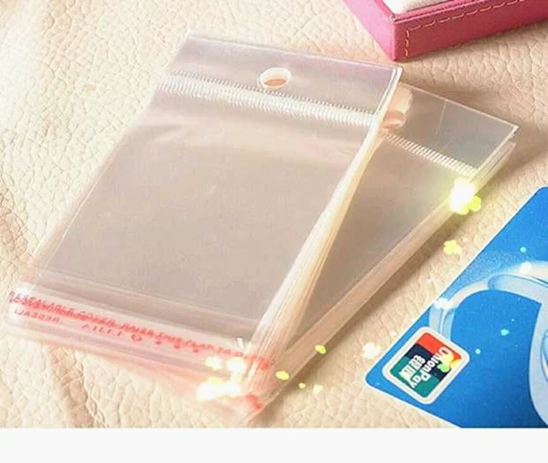 100pcs 8x14cm Clear Self Adhesive Seal Plastic Bags Transparent Resealable OPP Packing Poly Bags Pick Beads Hanging Holes
100pcs 8x14cm Clear Self Adhesive Seal Plastic Bags Transparent Resealable OPP Packing Poly Bags Pick Beads Hanging Holes