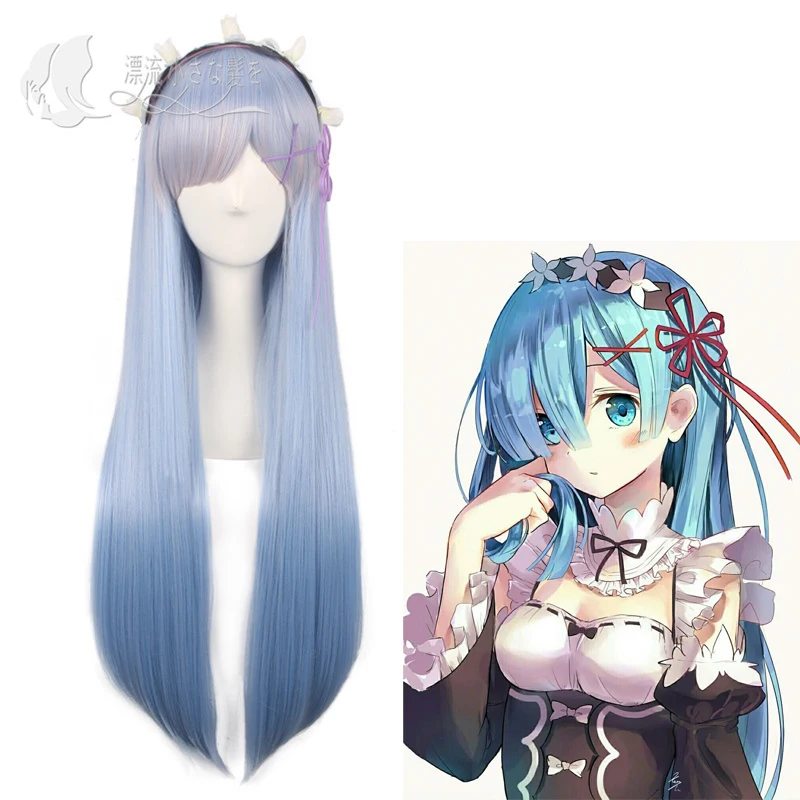 Re:Life in a different world from zero Cosplay Wig Rem Blue Long Straight Synthetic Hair Adult Wig Ram
Re:Life in a different world from zero Cosplay Wig Rem Blue Long Straight Synthetic Hair Adult Wig Ram