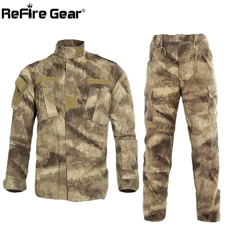 ReFire Gear RU US Army Camouflage Clothes Set Men Tactical Multicam Combat Suit Paintball Airsoft Camo Military Uniform Clothing
ReFire Gear RU US Army Camouflage Clothes Set Men Tactical Multicam Combat Suit Paintball Airsoft Camo Military Uniform Clothing
