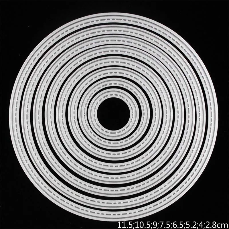 8 Circles Metal Cutting Dies Stencils for DIY Scrapbooking/photo album Decorative Embossing DIY Paper Card
8 Circles Metal Cutting Dies Stencils for DIY Scrapbooking/photo album Decorative Embossing DIY Paper Card