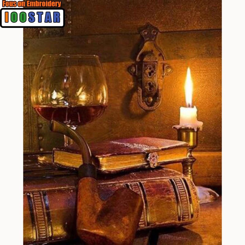 DIY Red candle, 5D diamond embroidery crafts diamond painting cross stitch needlework diamond mosaic full square home decor
DIY Red candle, 5D diamond embroidery crafts diamond painting cross stitch needlework diamond mosaic full square home decor