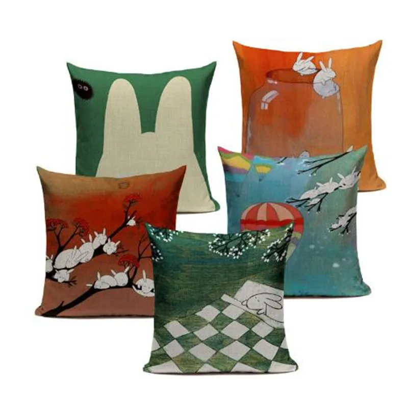 Loving Cat Cute Rabbit Pillowcase Sofa Throw Pillows Cover Animal Printed Wedding Home Decorative Cushion Cover
Loving Cat Cute Rabbit Pillowcase Sofa Throw Pillows Cover Animal Printed Wedding Home Decorative Cushion Cover