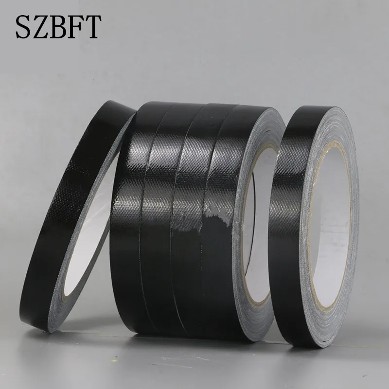 SZBFT Super strong black carpet tape duct tape Easy to tear tape Pipe strapping tape 15mm*20M
SZBFT Super strong black carpet tape duct tape Easy to tear tape Pipe strapping tape 15mm*20M
