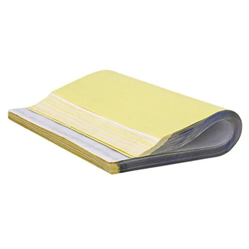 50pcs A4 Transfer Stencil Paper Tattoo Practice Skin Sheet Blank Plain for Tattoo Needle Machine Tattoo Transfer Paper
50pcs A4 Transfer Stencil Paper Tattoo Practice Skin Sheet Blank Plain for Tattoo Needle Machine Tattoo Transfer Paper