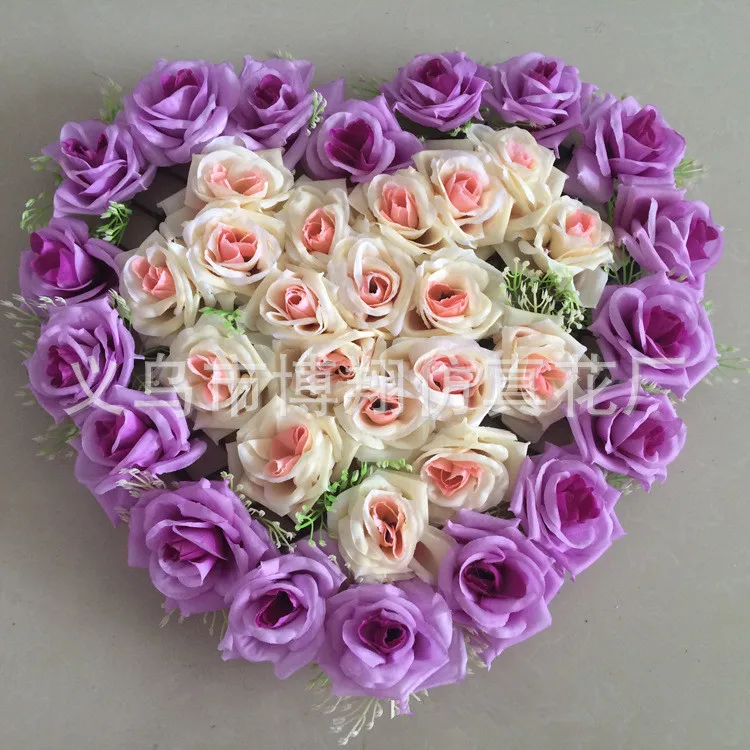 40x40cm Artificial Silk Rose Wedding Car Decoration Heart Shaped Door Wreaths Lovely Wedding Door Decoration Wholesale 14 colors
40x40cm Artificial Silk Rose Wedding Car Decoration Heart Shaped Door Wreaths Lovely Wedding Door Decoration Wholesale 14 colors