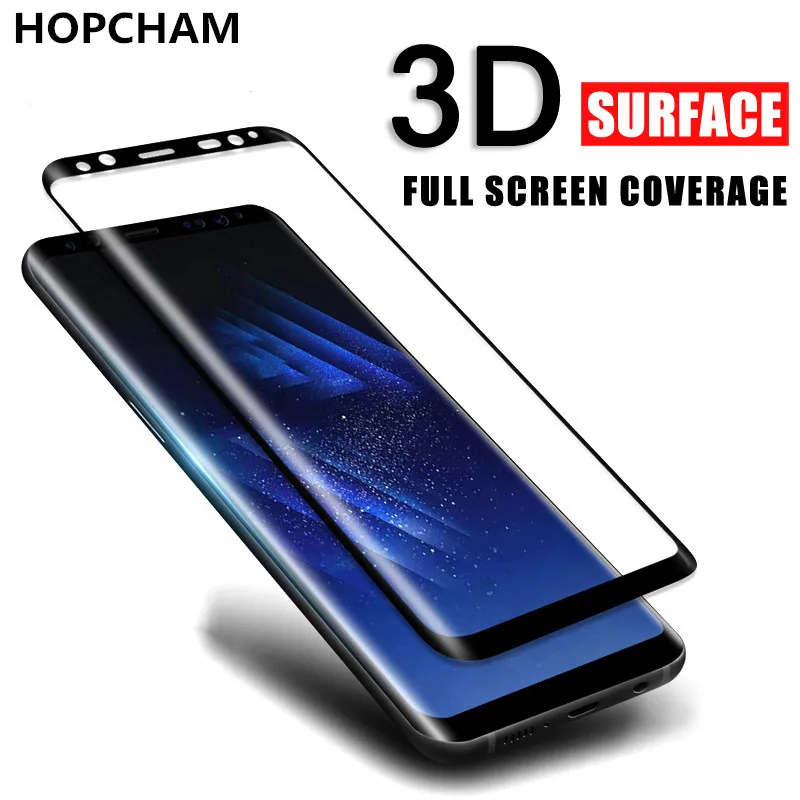 Закаленное стекло для Samsung Galaxy S9 Plus защита экрана на 3D Note 9 Защитное S8 S7 Edge