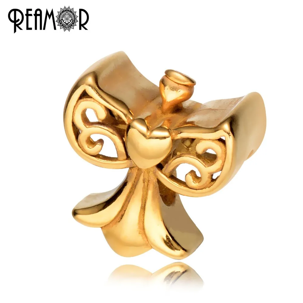 Ажурный бант REAMOR из нержавеющей стали 316l, бусины с большими отверстиями в европейском стиле, аксессуары для изготовления ювелирных изделий
Ажурный бант REAMOR из нержавеющей стали 316l, бусины с большими отверстиями в европейском стиле, аксессуары для изготовления ювелирных изделий