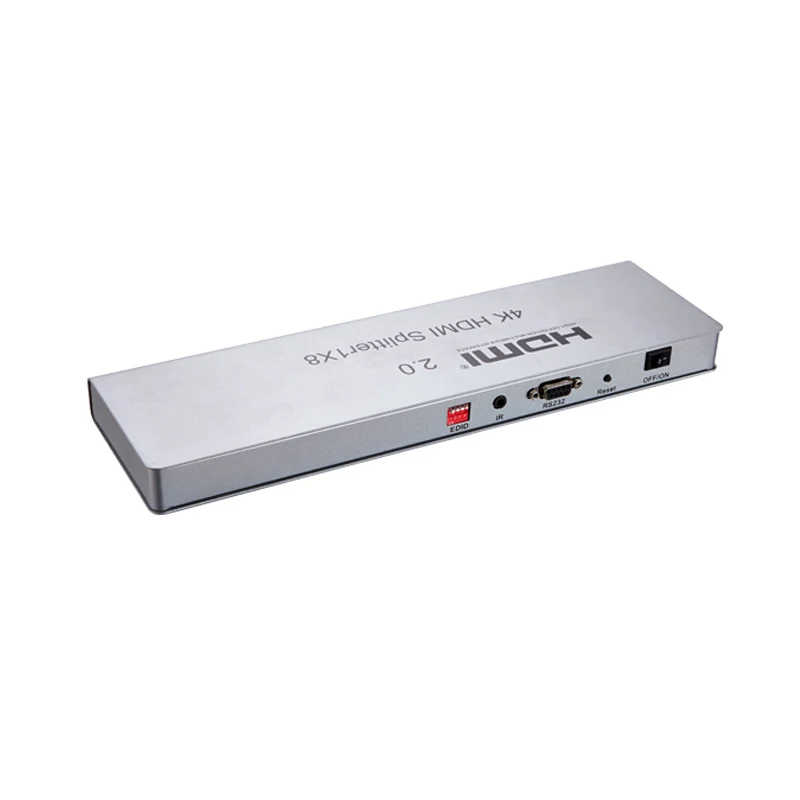 Новый HDMI 2 0 разветвитель 8 портов 1 в Выход Дистрибьютор HDCP2.2 4K ИК расширение EDID