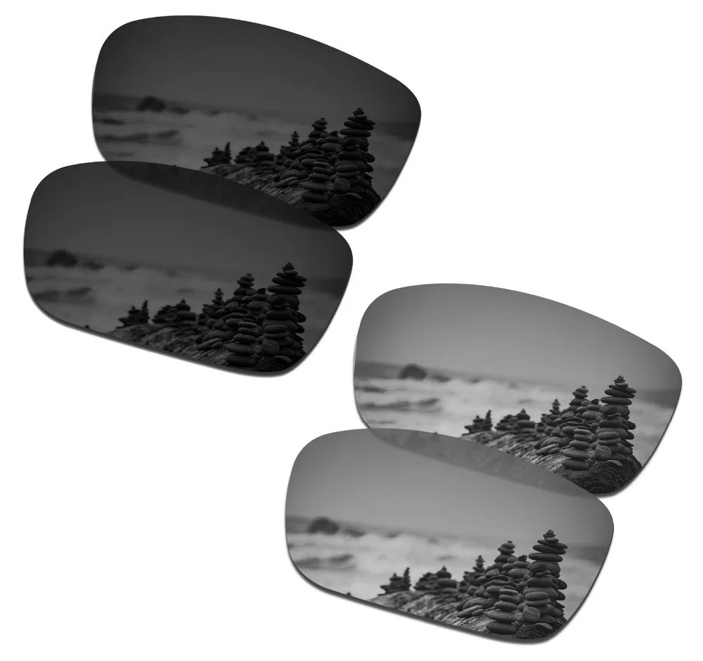 SmartVLT 2 Pairs Polarized Sunglasses Replacement Lenses for Oakley Drop Point Stealth Black and Silver Titanium
SmartVLT 2 Pairs Polarized Sunglasses Replacement Lenses for Oakley Drop Point Stealth Black and Silver Titanium