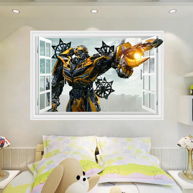 Bumblebee 3D наклейки на стены, окна Съемная наклейка детский художественный Декор B213
Bumblebee 3D наклейки на стены, окна Съемная наклейка детский художественный Декор B213