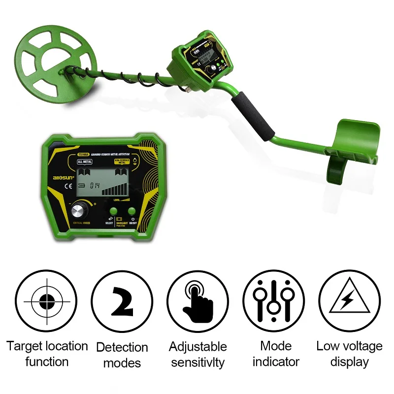Underground Metal Detector Balance/Discrimination Mode High Sensitivity Treasure Gold Silver Hunter Digital LCD Display TS166A
Underground Metal Detector Balance/Discrimination Mode High Sensitivity Treasure Gold Silver Hunter Digital LCD Display TS166A