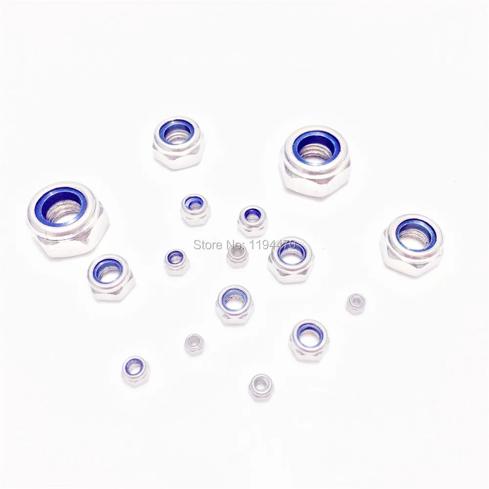5-100pcs M2 M2.5 M3 M4 M5 M6 M8 M10 Metric DIN985 Stainless Steel Self Locking Hex Nylon Insert Lock Nut Jam Stop Nut
5-100pcs M2 M2.5 M3 M4 M5 M6 M8 M10 Metric DIN985 Stainless Steel Self Locking Hex Nylon Insert Lock Nut Jam Stop Nut