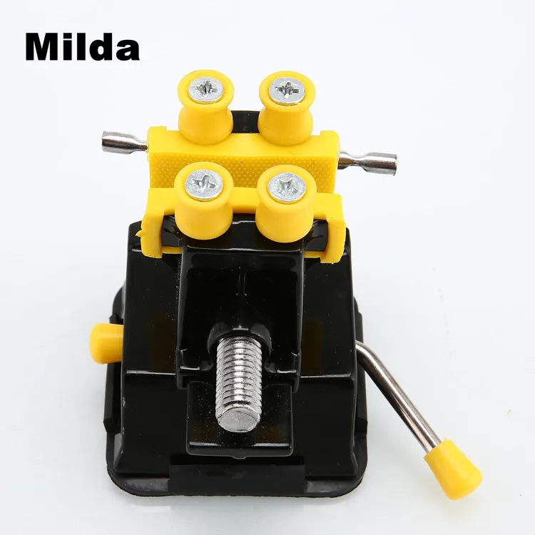 Фото Мини тиски с присоской Milda DIY резьба зажим ювелирные изделия Ремесло форма