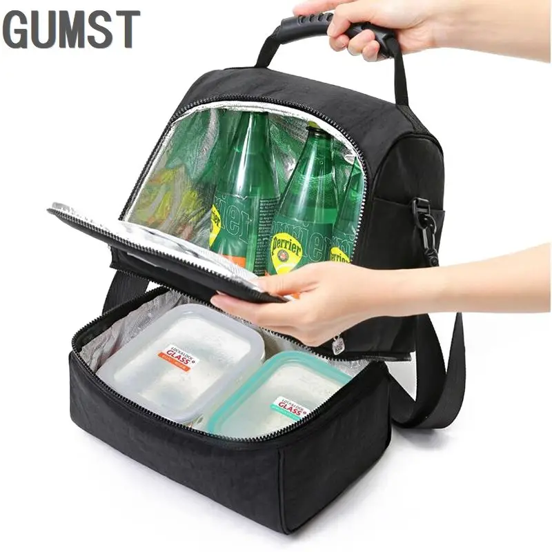Lunch Bag Reusable Insulated Thermal Bag Women Men Multifunctional Cooler And Warm Keeping Lunch Box Leakproof Waterproof
Lunch Bag Reusable Insulated Thermal Bag Women Men Multifunctional Cooler And Warm Keeping Lunch Box Leakproof Waterproof