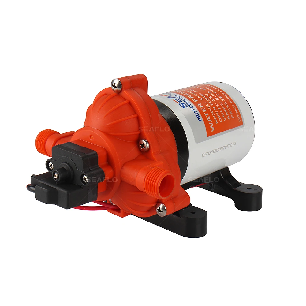 SEAFLO 6 A 12V DC с положительным смещением мембранный насос 2 8 GPM 10 LPM морской RV водяной