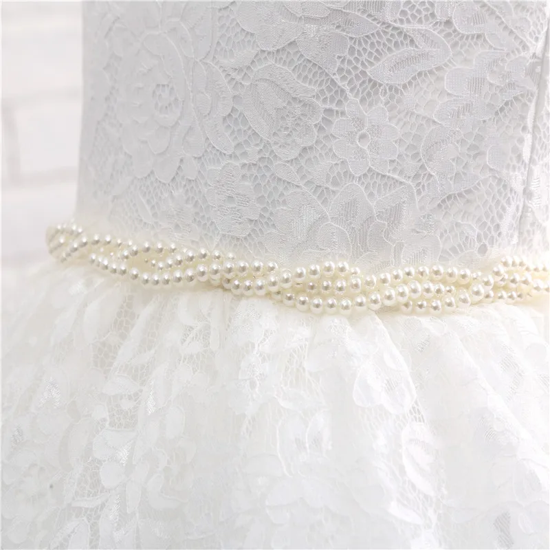 High Quality O-Neck Sleeveless White And Ivory Flower girls Dresses Pearl Zipper Lace Tea-Length Flor menina Vestido 18809
High Quality O-Neck Sleeveless White And Ivory Flower girls Dresses Pearl Zipper Lace Tea-Length Flor menina Vestido 18809