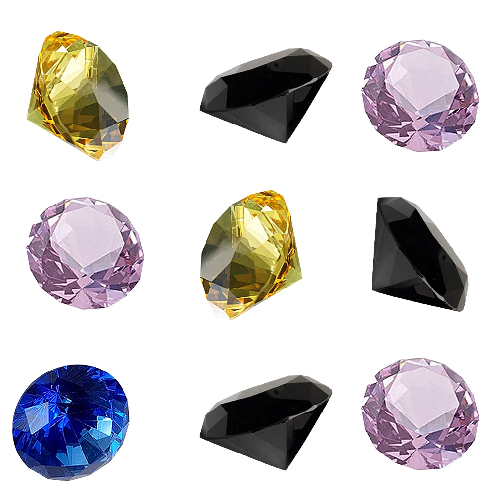 4 ColorsCrystal Glass Diamond Ornaments Crystal Crafts 4 Colors Home Decoration Room Decoration 40mm
4 ColorsCrystal Glass Diamond Ornaments Crystal Crafts 4 Colors Home Decoration Room Decoration 40mm