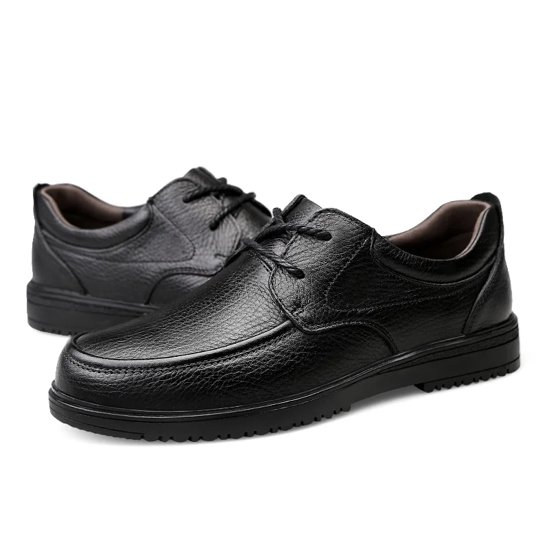 Genuine Leather Men's Shoes Casual Lace Up Classic Black Shoe Man New Office Derby Comfortable Shoes For Men Hot Sale Size 38-44
Genuine Leather Men's Shoes Casual Lace Up Classic Black Shoe Man New Office Derby Comfortable Shoes For Men Hot Sale Size 38-44