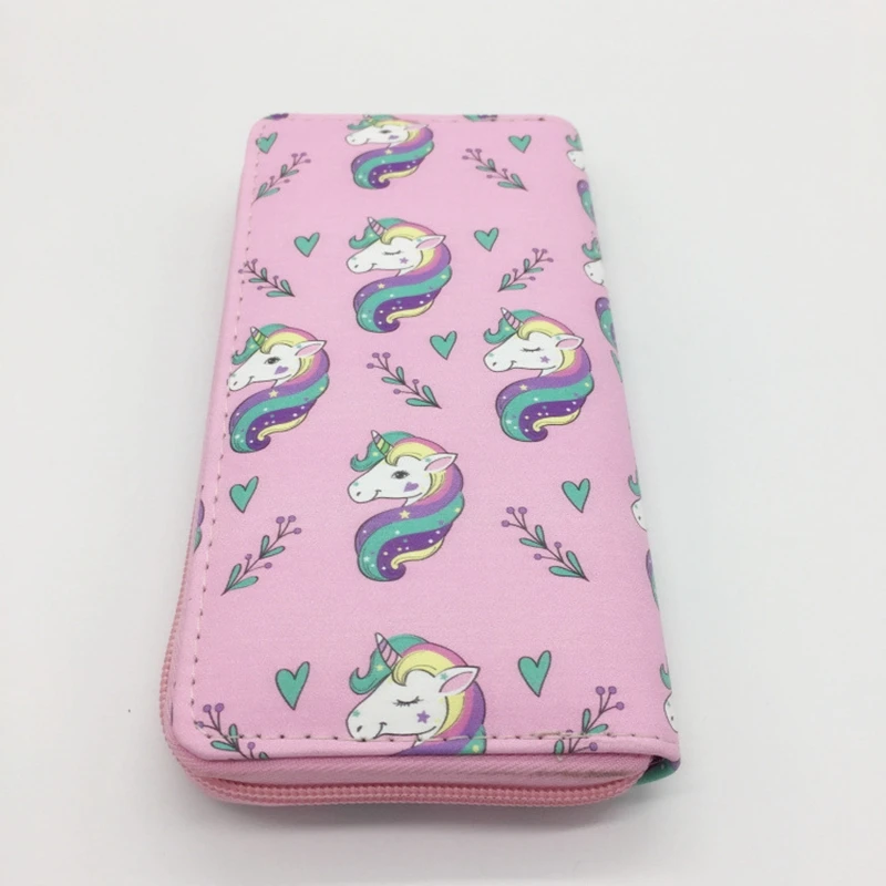 Fashion Long Female Wallet PU Leather Purse Cute Cartoon Unicorn Pattern Female Wallet
Fashion Long Female Wallet PU Leather Purse Cute Cartoon Unicorn Pattern Female Wallet