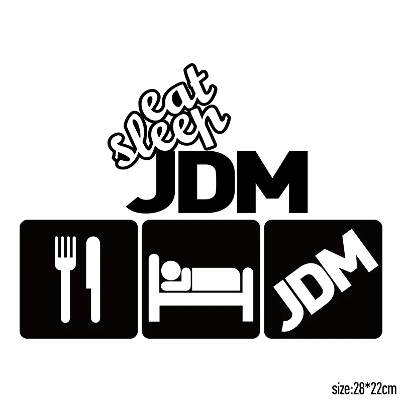 10 Pieces Customizable Eat Sleep JDM Car Covers sticker decal Car-Styling For ford focus 2 volkswagen bmw toyota car accessories
10 Pieces Customizable Eat Sleep JDM Car Covers sticker decal Car-Styling For ford focus 2 volkswagen bmw toyota car accessories